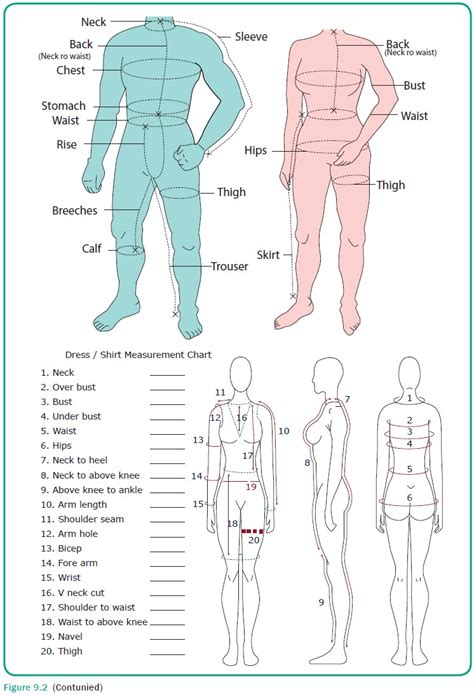 Tools Used For Taking Body Measurements and Method of Taking Measurements