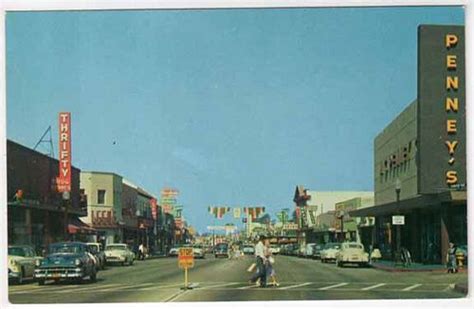 El Monte, California - Valley Blvd - 1950's | Cool places to visit, San ...