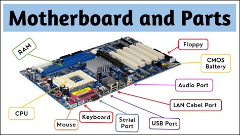 A Diagram And Explanation Of Motherboard Parts And Th - vrogue.co