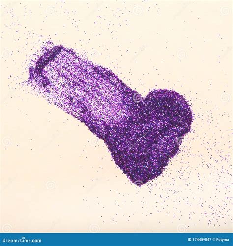 Glitter purple heart stock image. Image of sparkle, spark - 174459047