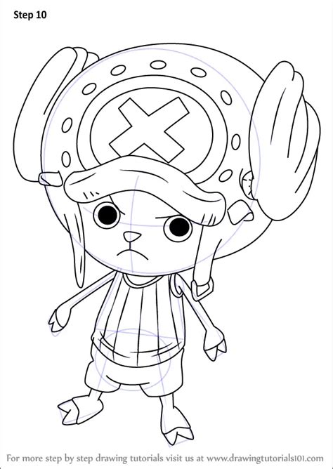 Learn How to Draw Tony Tony Chopper from One Piece (One Piece) Step by ...