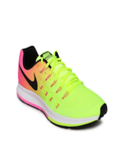 Buy Nike Women Fluorescent Green & Pink AIR ZOOM PEGASUS 33 OC Running Shoes - Sports Shoes for ...