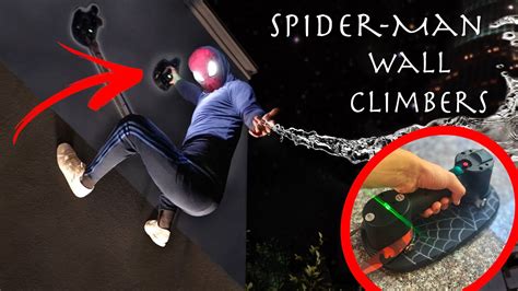 Working Spider-Man Wall Climbers! - Climb Any Surface!! - YouTube