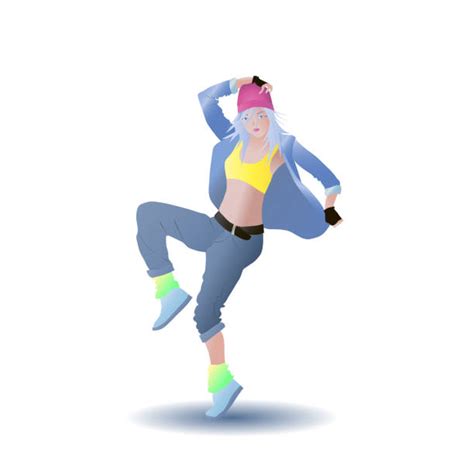 Hip Hop Dance Poses Drawing Stock Photos, Pictures & Royalty-Free Images - iStock