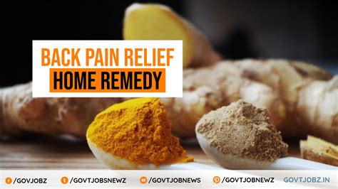 Home remedy for back pain relief ~ india info 24