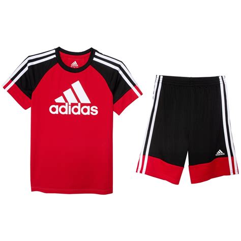 Buy > kids adidas shorts and tshirt > in stock