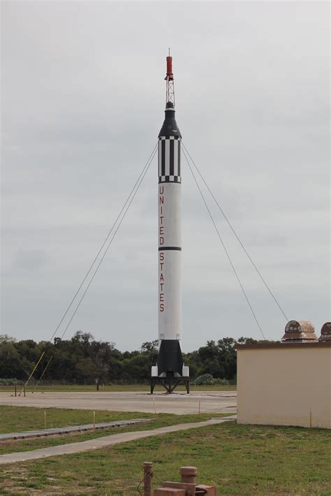 Mercury-Redstone at launch site of 1st American manned spa… | Flickr