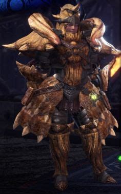 Acidic Glavenus α+ Armor (MHWI) | Monster hunter world, Monster hunter wiki, Monster hunter