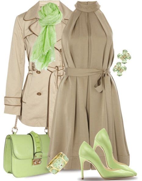 apple_green (With images) | Fashion, Work fashion, Stylish dresses