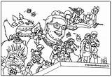 Hayao Miyazaki Coloring Pages sketch template