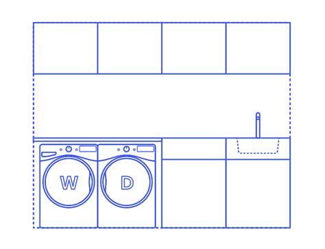 Laundry Closet Four Unit Layout Dimensions Drawings, 56% OFF