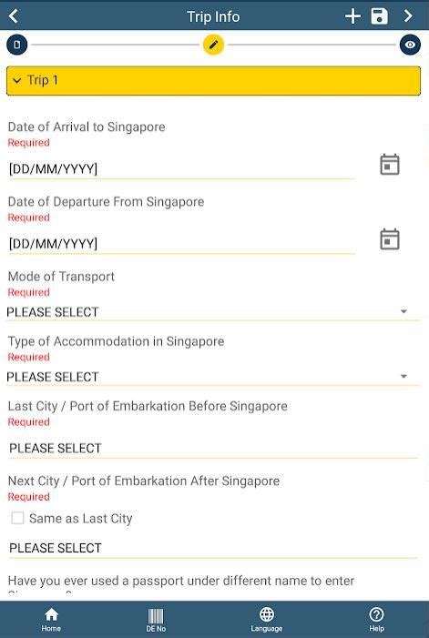 Electronic Arrival Card Singapore: No More White Card To Enter SG!