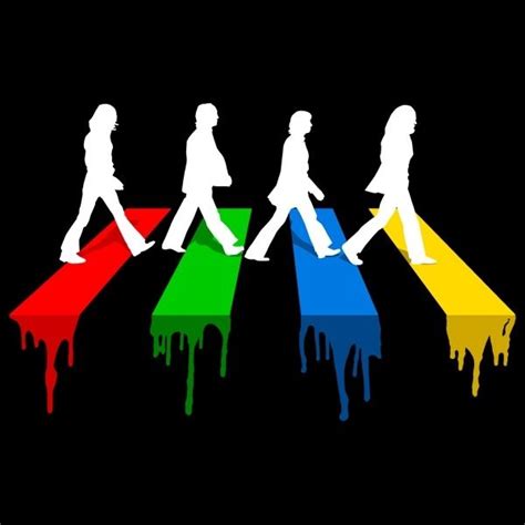 Abbey Road In Colors T-Shirt | Beatles artwork, Beatles pop art ...