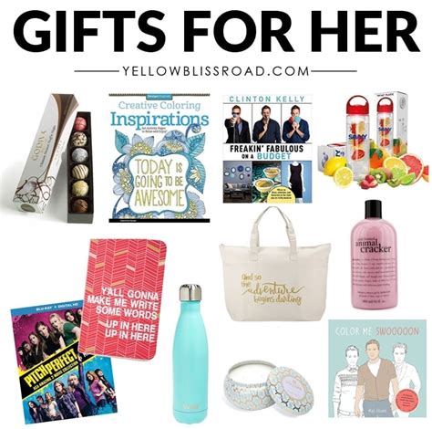 Christmas Gift Ideas for Her (Gifts for Women) | YellowBlissRoad.com