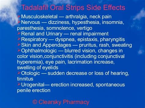 Tadali (Tadalafil Oral Strips)