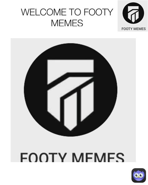 WELCOME TO FOOTY MEMES | @SATTER | Memes