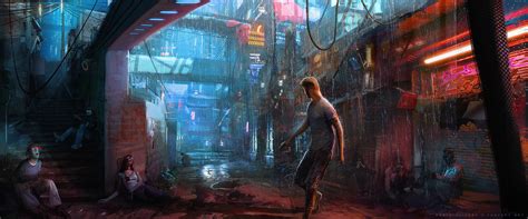 ArtStation - UNCANNY VALLEY - Key Art Illustration