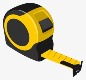 Transparent Tape Measure Clipart Black And White - Tape Measure, HD Png Download , Transparent ...