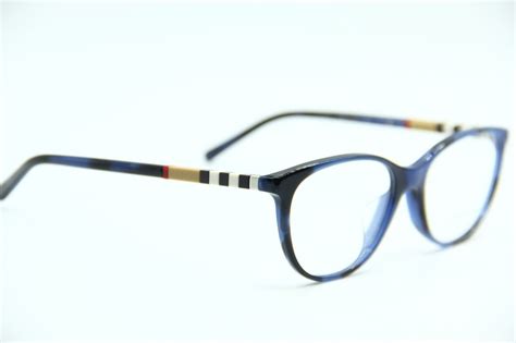 NEW BURBERRY B 2205 3546 BLUE EYEGLASSES AUTHENTIC FRAME RX B2205 54-17 - Eyeglass Frames