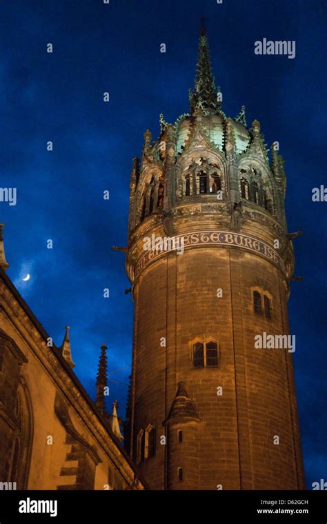 Castle church wittenberg hi-res stock photography and images - Alamy