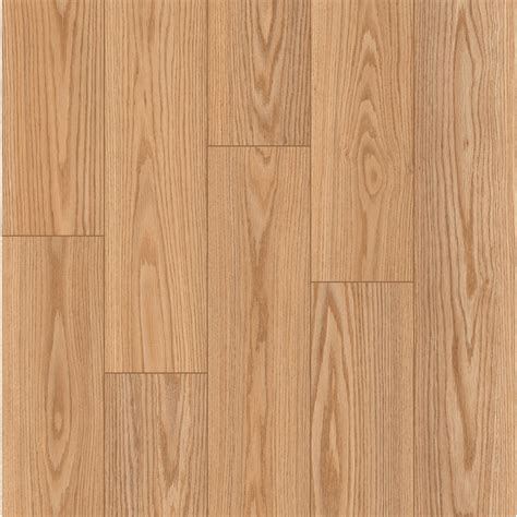 Style Selections 4.45-in W x 4.23-ft L Natural Oak Wood Plank Laminate ...