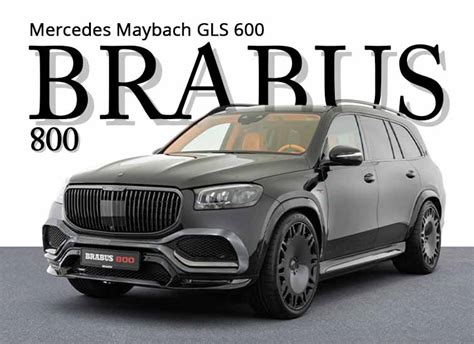 Mercedes-Maybach GLS 600 Brabus price | Brabus 800 kit price - https://wheelsupdates.com