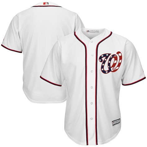 Washington Nationals Majestic 2017 Cool Base Team Jersey - White