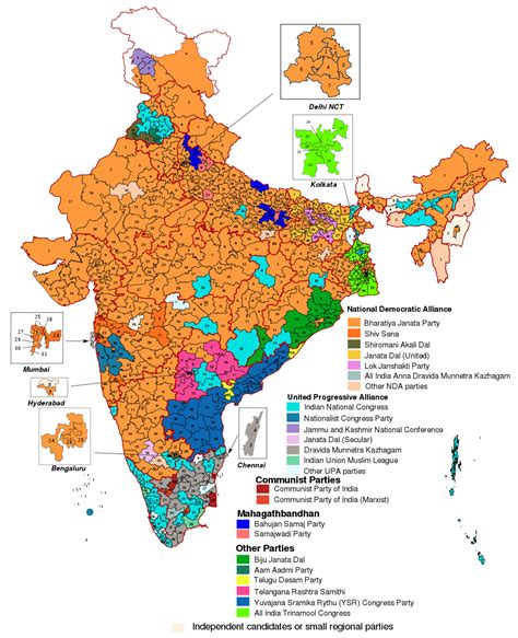 2024 Electoral Map Projections India - Dian Murial