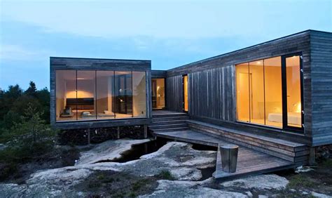 Norwegian Summerhouse, Cabin Inside-Out - e-architect