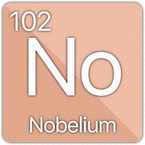 Atom, atomic, element, nobelium, periodic, periodic table icon