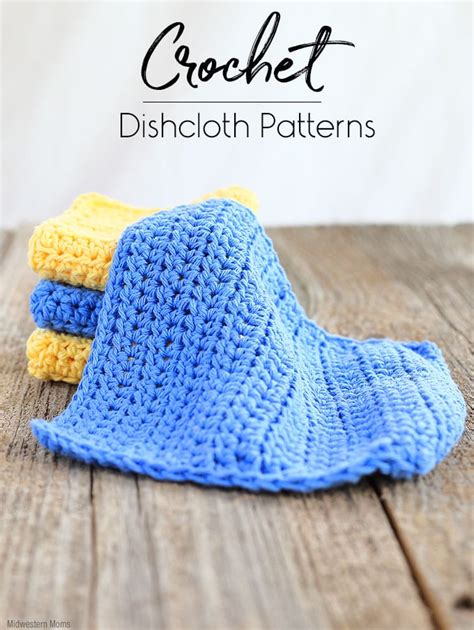 Crochet Ideas: Free And Easy Crochet Dishcloth Patterns