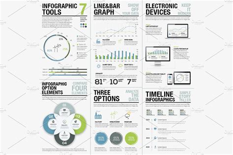 Infographic Tools 7 | Presentation Templates ~ Creative Market