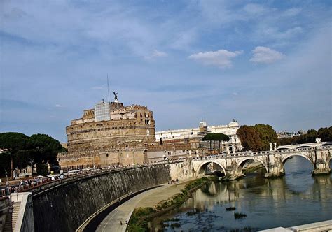 Stock Pictures: Rome castle or Castel Sant'Angelo - photographs and sketch