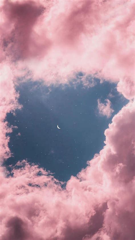 The Best 10 Aesthetic Pink Clouds Laptop Background - learnstoryartmay