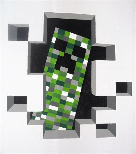 Minecraft Mural on Behance