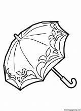 Umbrella Coloring Pages Printable For Free Download sketch template