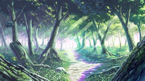 Anime Forest Wallpapers - Top Free Anime Forest Backgrounds ...