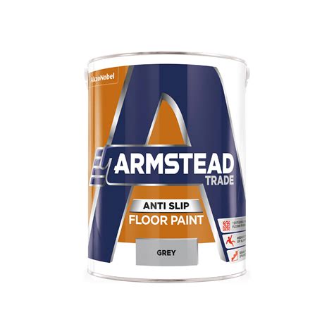 Armstead Trade Anti-Slip Floor Paint Grey 5L