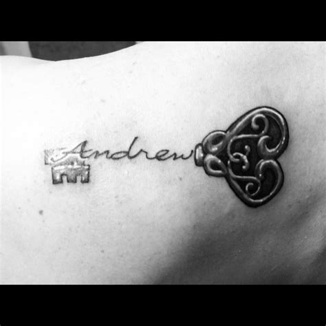 Key to my heart tattoo | In LOVE | Pinterest | My Heart, Keys and Names