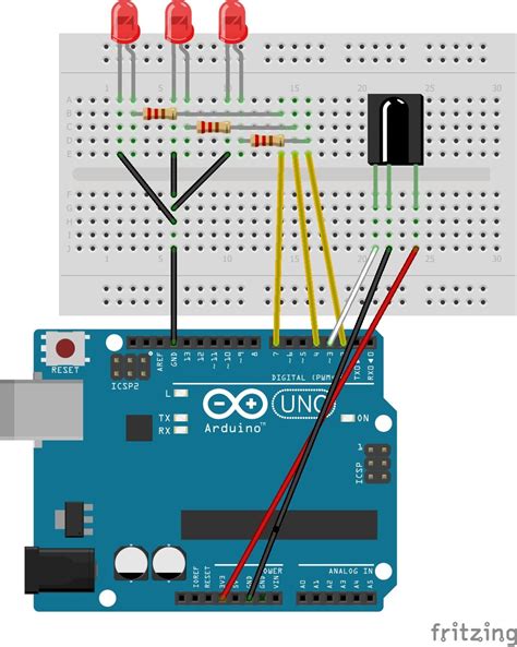 Arduino IR Remote to Control LEDs ON and OFF