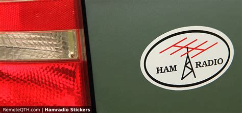 HAM Radio Amateur Stickers