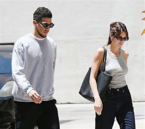 Kendall Jenner & Boyfriend Devin Booker Wore Matching Outfits