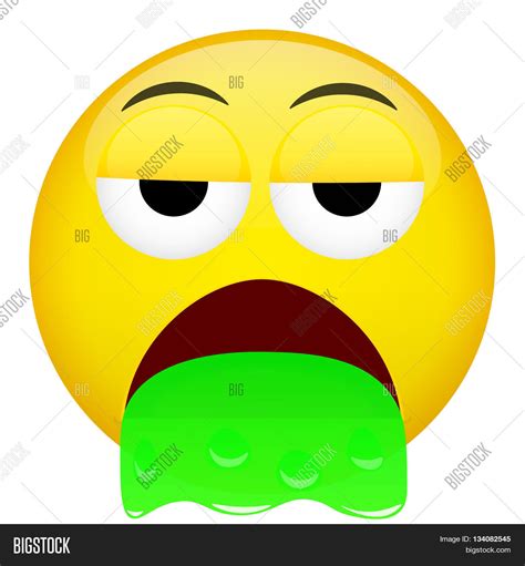 Emoji. Barf Spew Image & Photo (Free Trial) | Bigstock