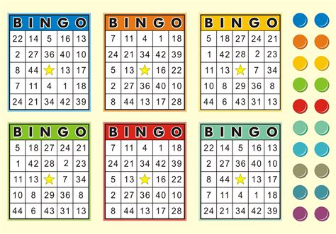 Bingo Vector Art, Icons, and Graphics for Free Download