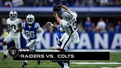 Raiders’ All-Time Memorable Highlights vs. Indianapolis Colts | NFL ...