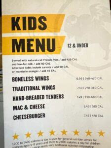 Buffalo Wild Wings Menu Prices + Sauce List (2024)