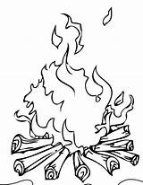 Fire Flames Coloring Pages At GetDrawings  Free Download sketch template
