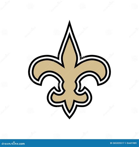 New Orleans Saints Logo Vector Illustration | CartoonDealer.com #136003728