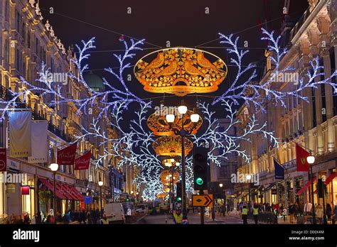 London, UK. 13th November. Regent Street Christmas Lights with the ...