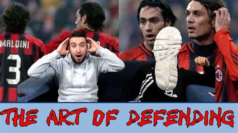 Paolo Maldini and Nesta | The Art Of Defending | Best Duo Ever ...